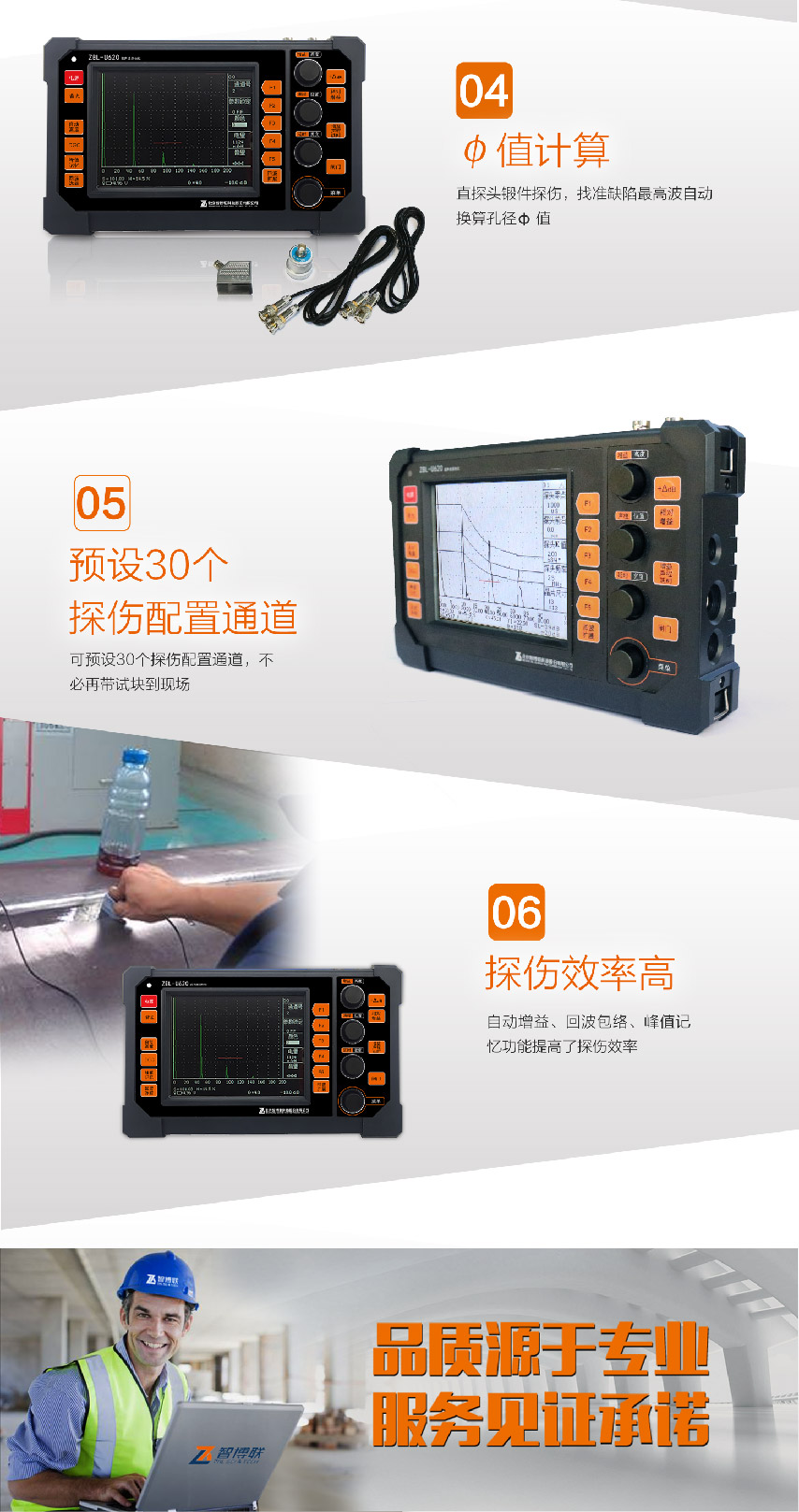 北京智博聯(lián)ZBL-U620超聲波探傷儀3 北京智博聯(lián)ZBL-U620超聲波探傷儀3