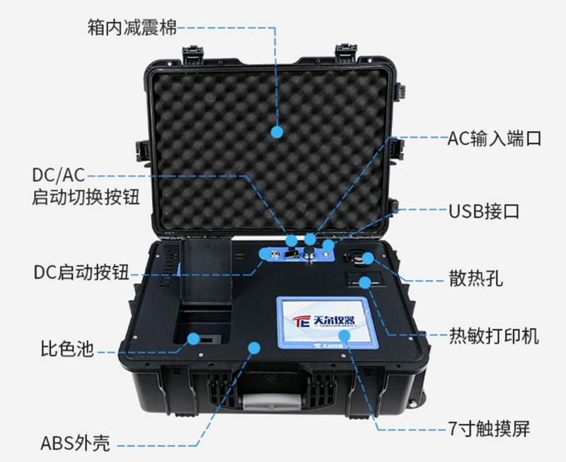 天爾便攜式紫外測(cè)油儀